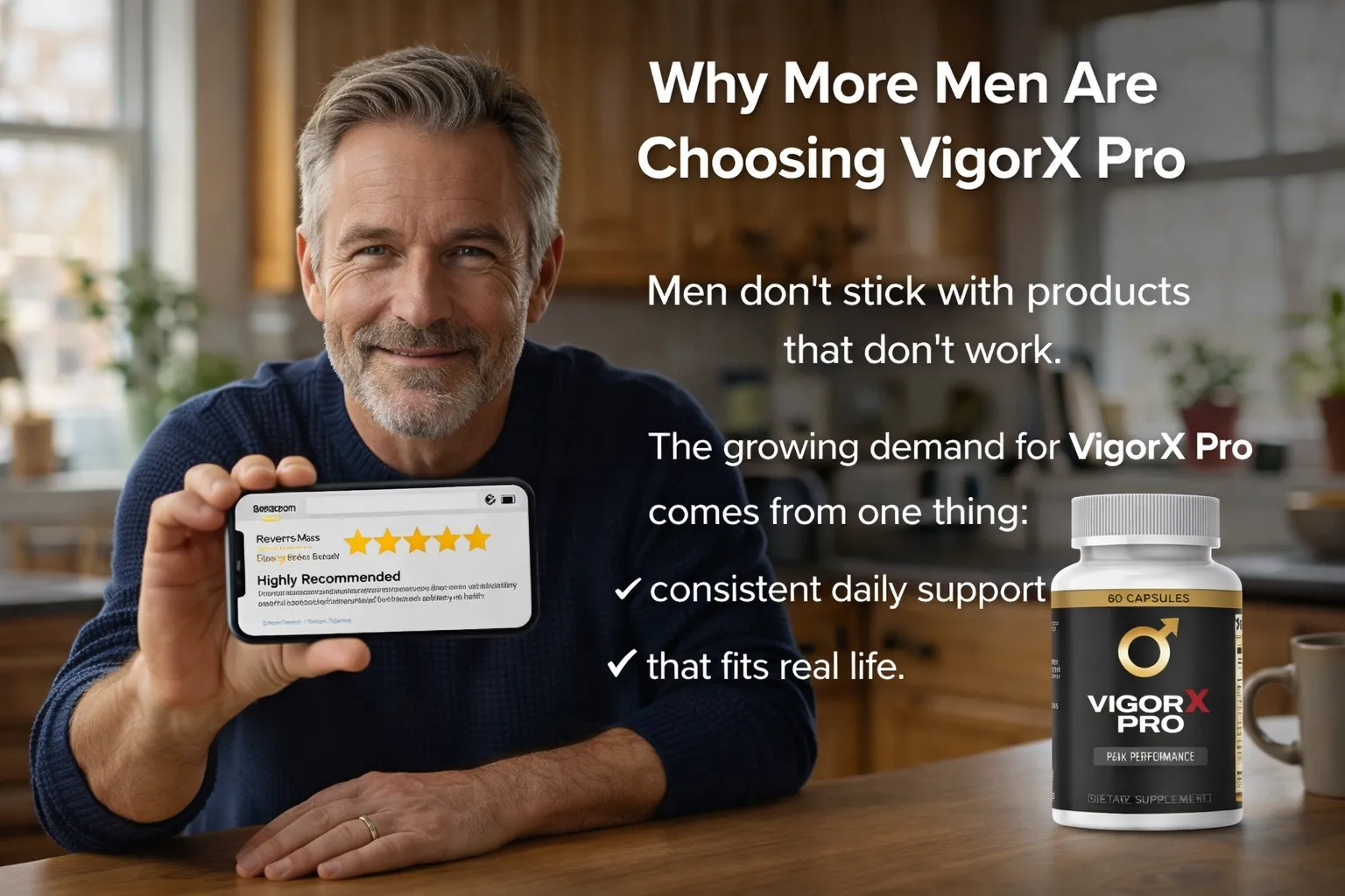 Proof and positive validation for VigorX Pro